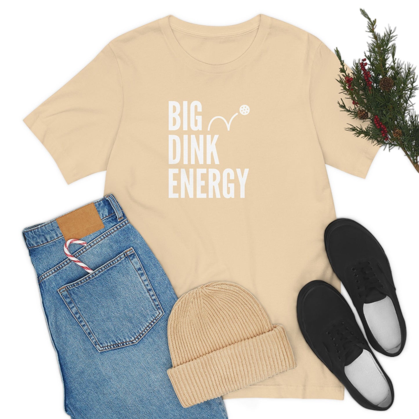 Big Dink Energy Pickle ball T-Shirt | Modern Punny Pickleball Unisex Tee | Women's and Men's Pickleball Shirt | Best Pickleball Gifts
