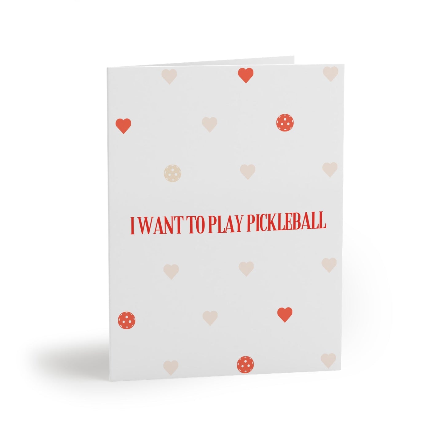 I Want to Play Pickleball With You Greeting Card