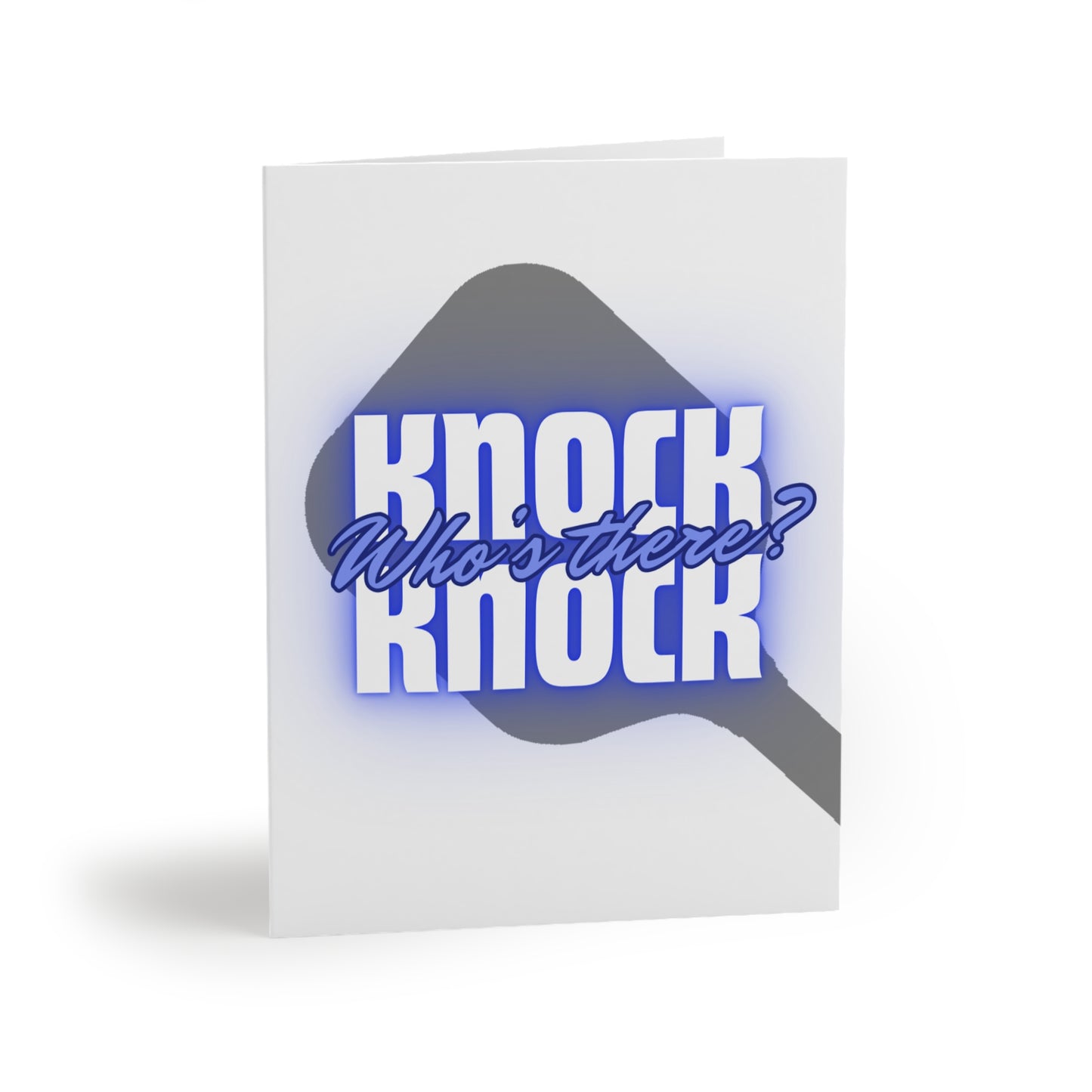 Knock Knock, Who's There Pickleball Greeting Card