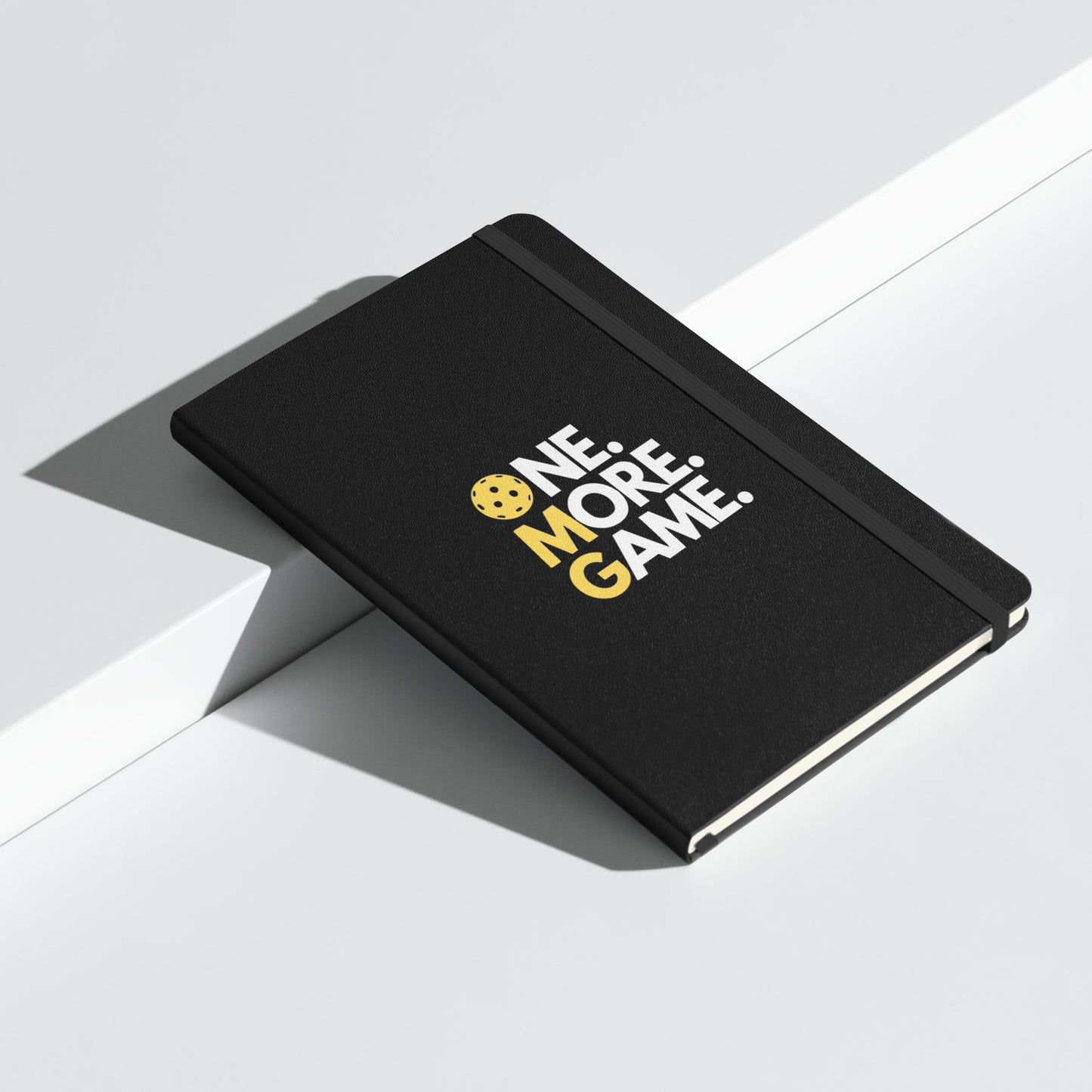 One More Game Pickleball Notebook | Hardcover Bound Pickleball Journal