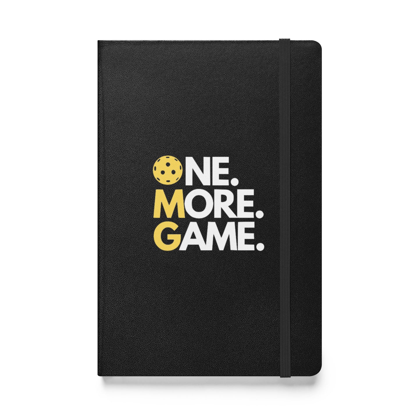 One More Game Pickleball Notebook | Hardcover Bound Pickleball Journal