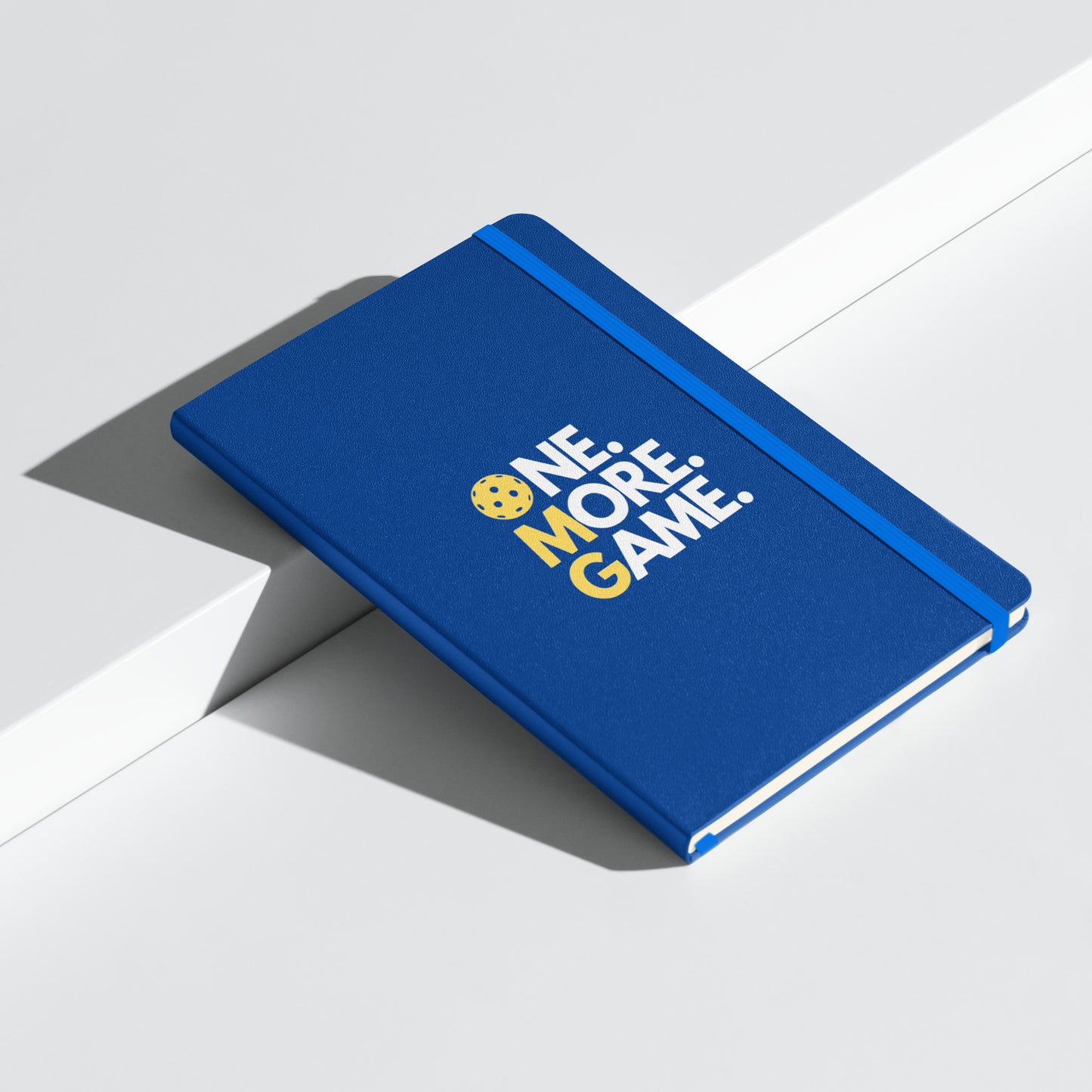 One More Game Pickleball Notebook | Hardcover Bound Pickleball Journal