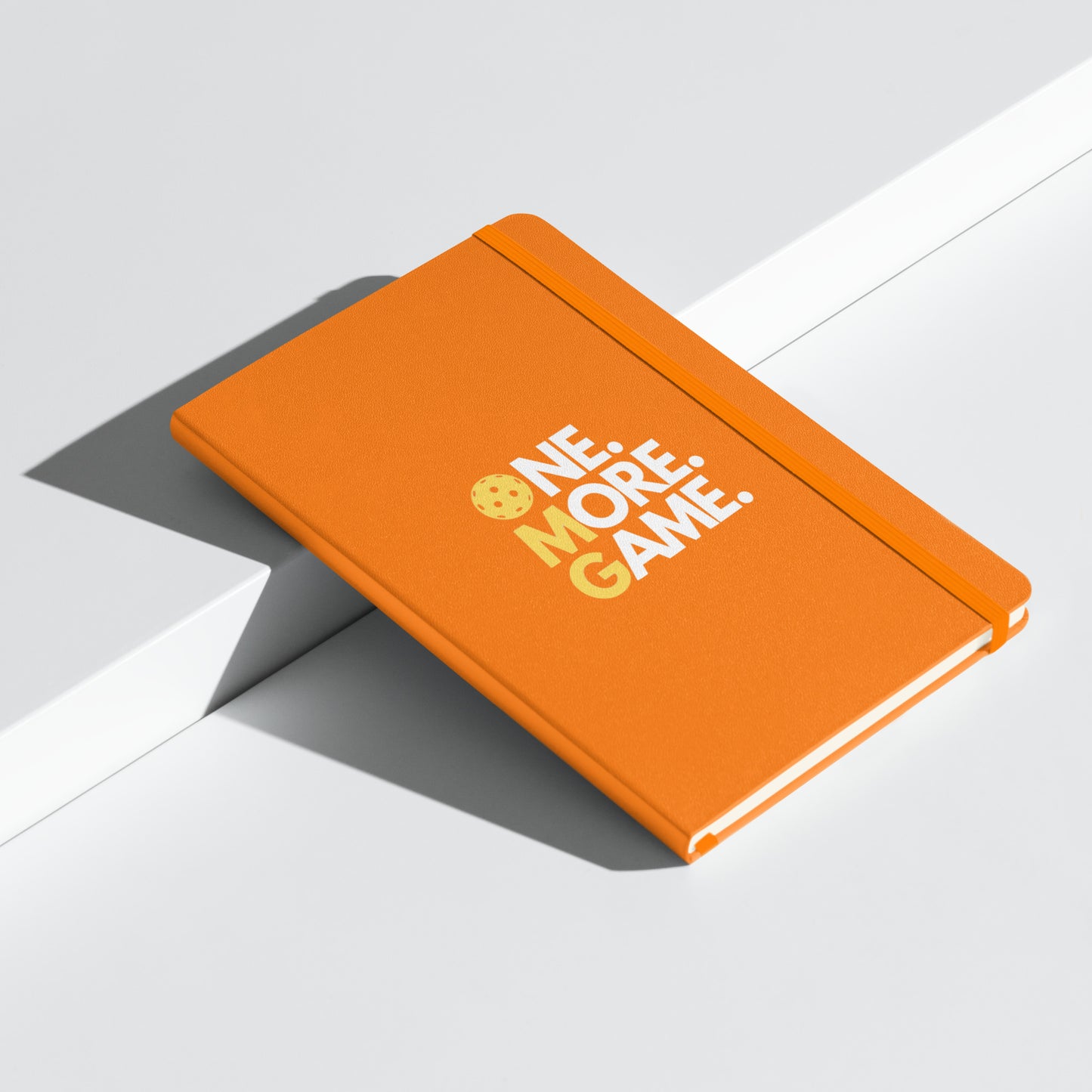 One More Game Pickleball Notebook | Hardcover Bound Pickleball Journal