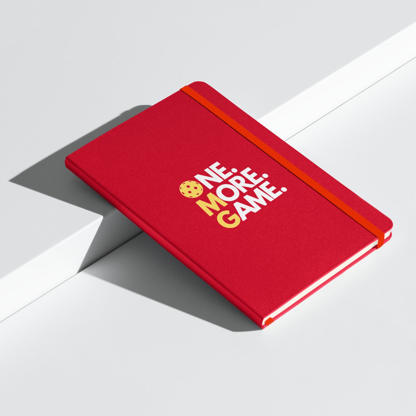 One More Game Pickleball Notebook | Hardcover Bound Pickleball Journal