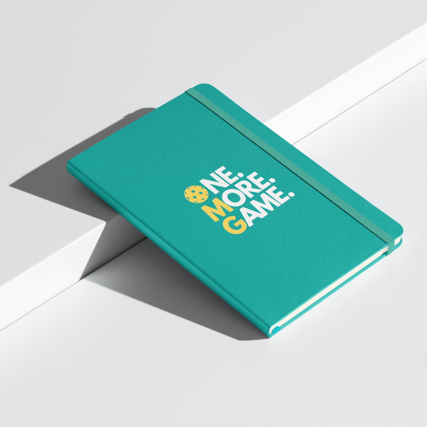 One More Game Pickleball Notebook | Hardcover Bound Pickleball Journal