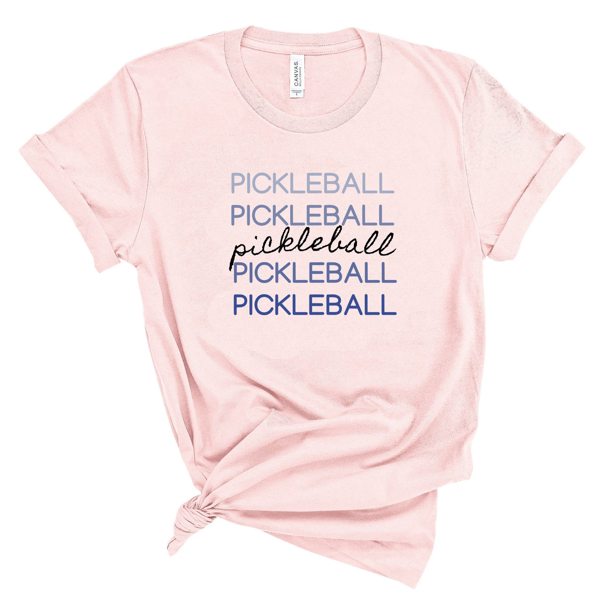 Modern Pickleball T-Shirt | Cute Short Sleeve Unisex Tee for Picklers | Women's and Men's Pickleball Shirt | Best Pickleball Gifts