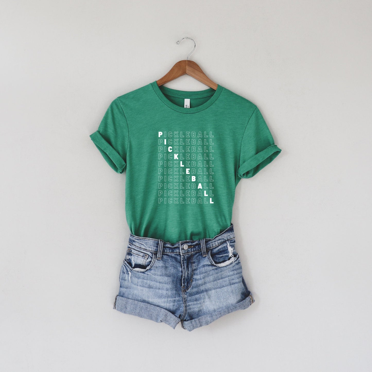 Pickleball T-Shirt | Modern Pickleball Short Sleeve Unisex Tee | Women's and Men's Pickleball Shirt | Best Pickleball Gifts