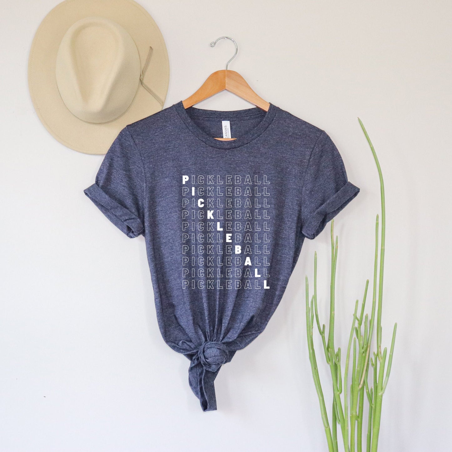 Pickleball T-Shirt | Modern Pickleball Short Sleeve Unisex Tee | Women's and Men's Pickleball Shirt | Best Pickleball Gifts