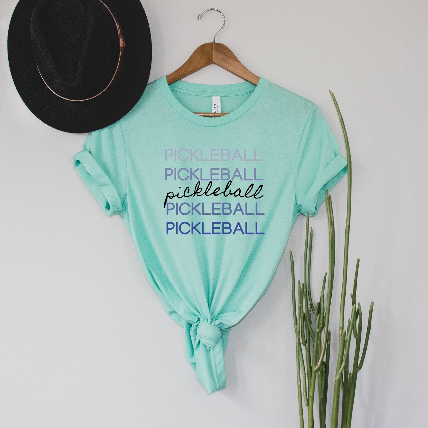 Modern Pickleball T-Shirt | Cute Short Sleeve Unisex Tee for Picklers | Women's and Men's Pickleball Shirt | Best Pickleball Gifts