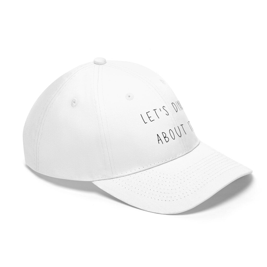 Let's Dink About It Pickleball Hat | Funny Pickleball Hats | Punny Pickleball Cap | Best Pickleball Gifts