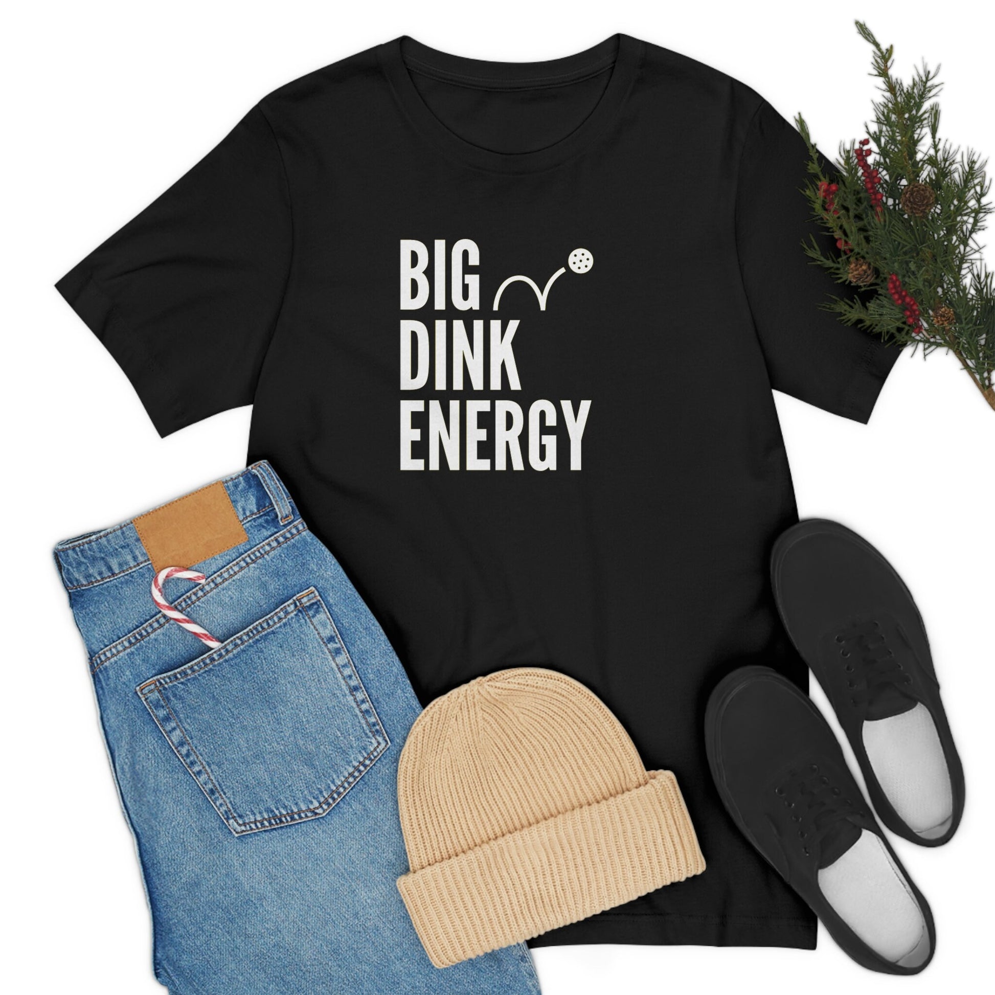 Big Dink Energy Pickle ball T-Shirt | Modern Punny Pickleball Unisex Tee | Women's and Men's Pickleball Shirt | Best Pickleball Gifts