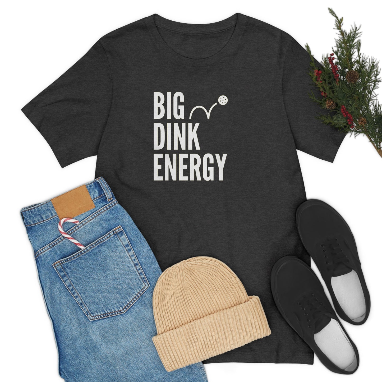 Big Dink Energy Pickle ball T-Shirt | Modern Punny Pickleball Unisex Tee | Women's and Men's Pickleball Shirt | Best Pickleball Gifts