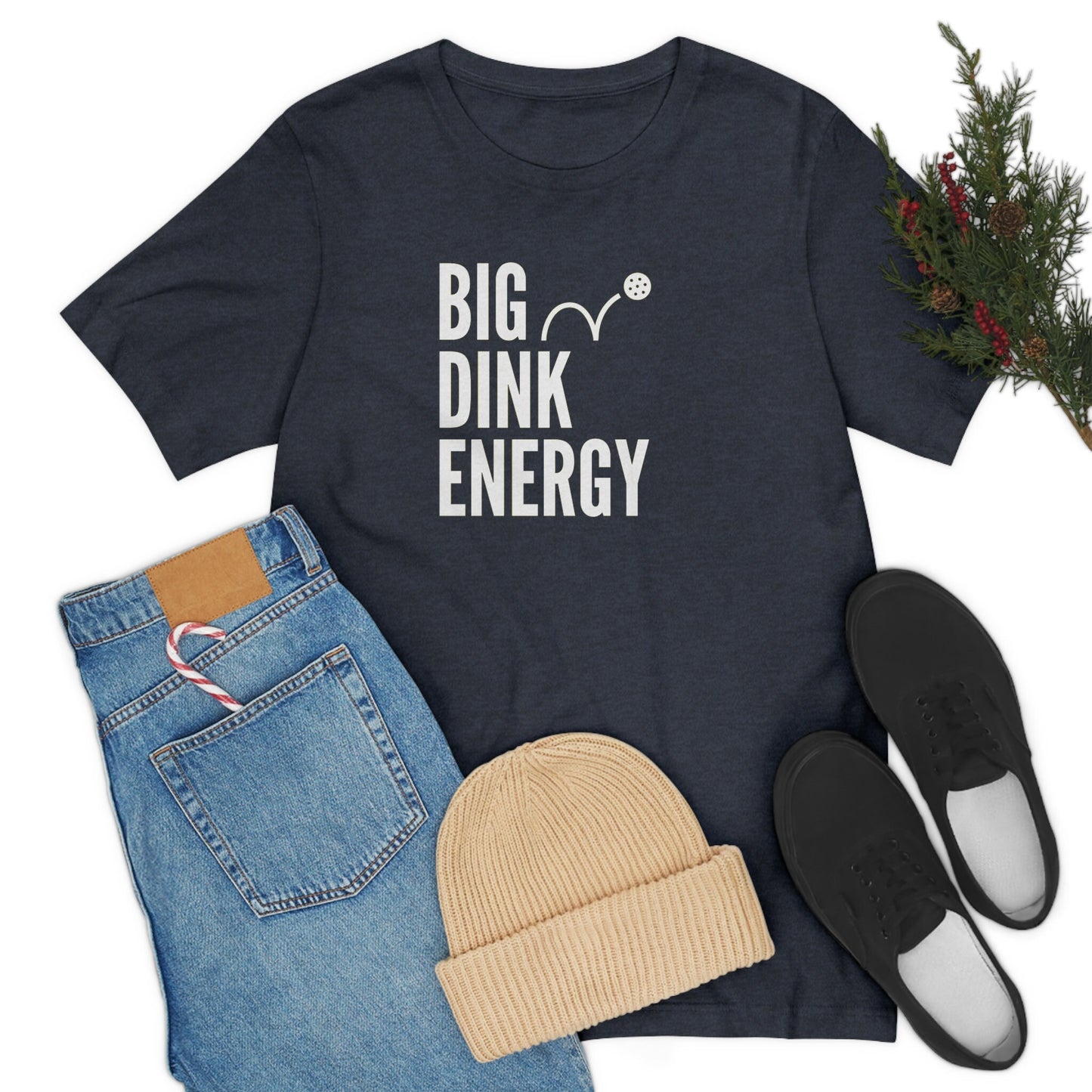 Big Dink Energy Pickle ball T-Shirt | Modern Punny Pickleball Unisex Tee | Women's and Men's Pickleball Shirt | Best Pickleball Gifts