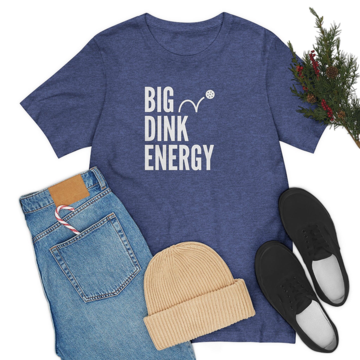 Big Dink Energy Pickle ball T-Shirt | Modern Punny Pickleball Unisex Tee | Women's and Men's Pickleball Shirt | Best Pickleball Gifts