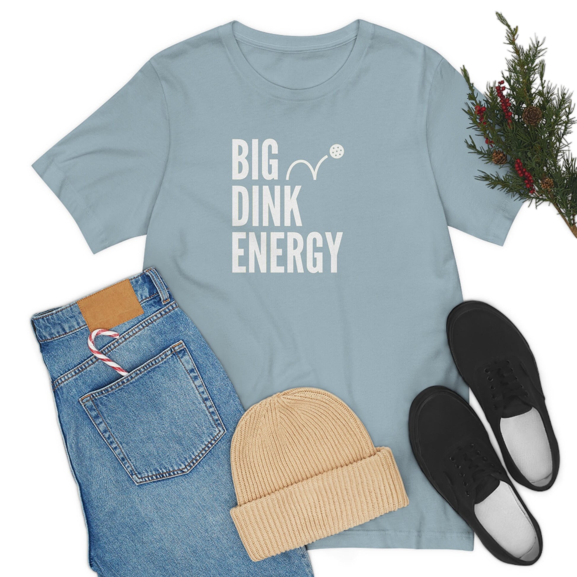 Big Dink Energy Pickle ball T-Shirt | Modern Punny Pickleball Unisex Tee | Women's and Men's Pickleball Shirt | Best Pickleball Gifts