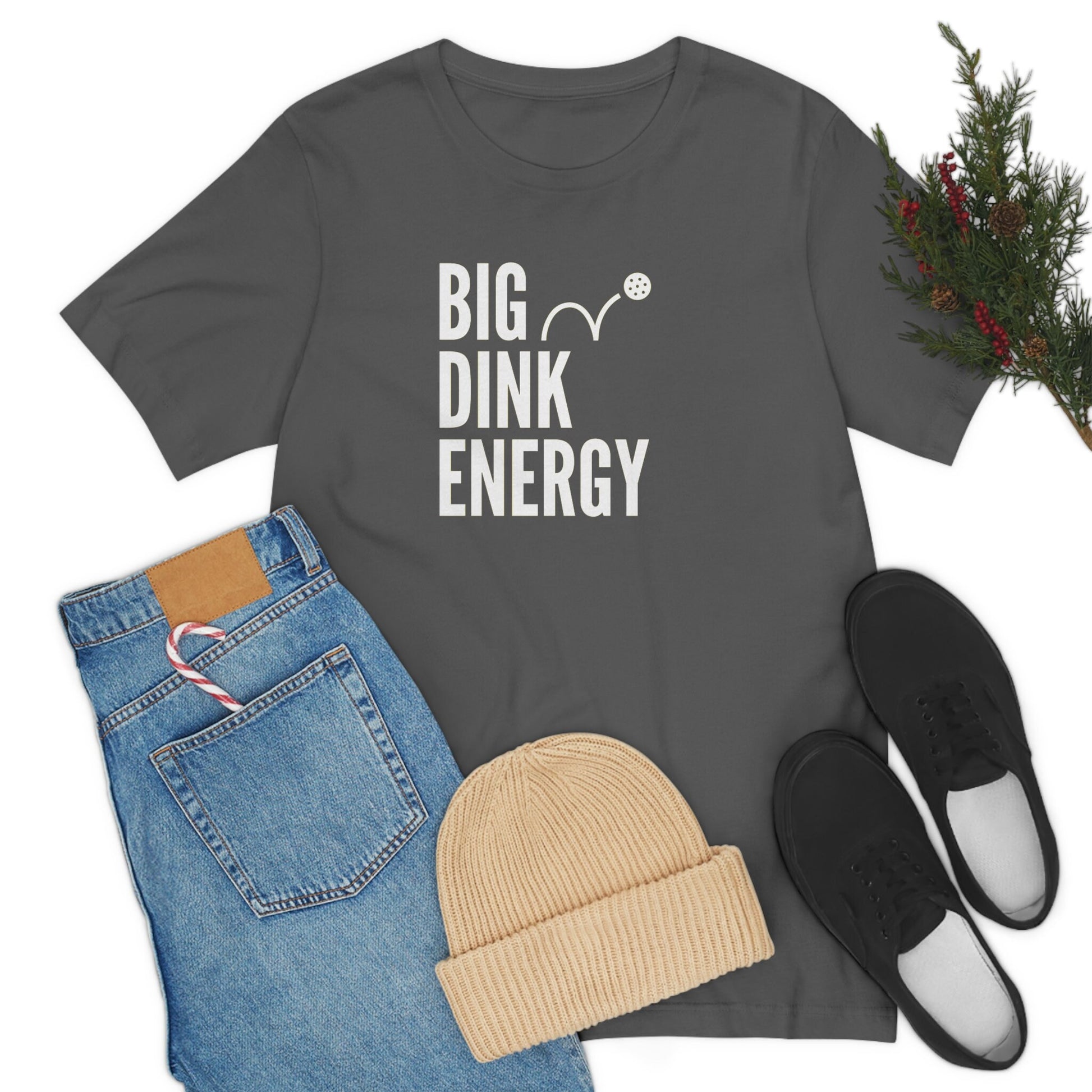 Big Dink Energy Pickle ball T-Shirt | Modern Punny Pickleball Unisex Tee | Women's and Men's Pickleball Shirt | Best Pickleball Gifts