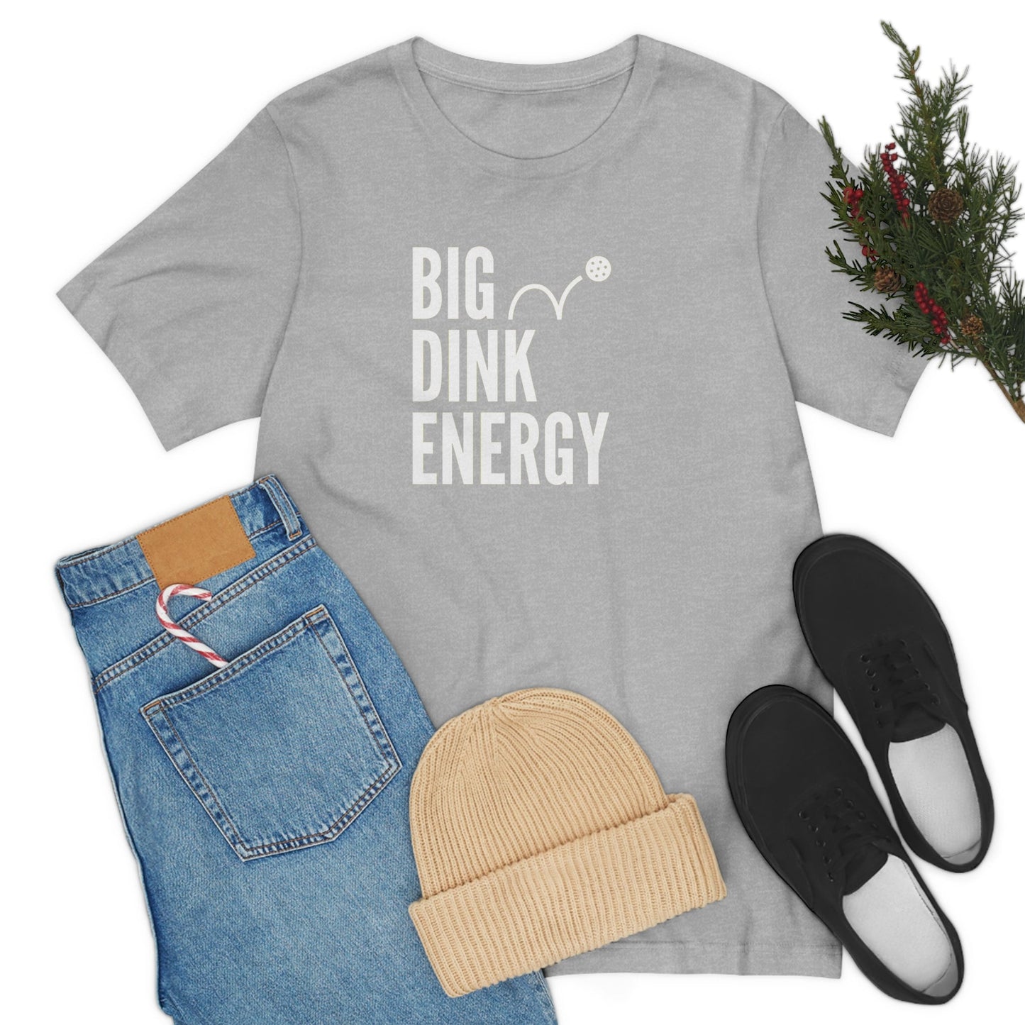 Big Dink Energy Pickle ball T-Shirt | Modern Punny Pickleball Unisex Tee | Women's and Men's Pickleball Shirt | Best Pickleball Gifts