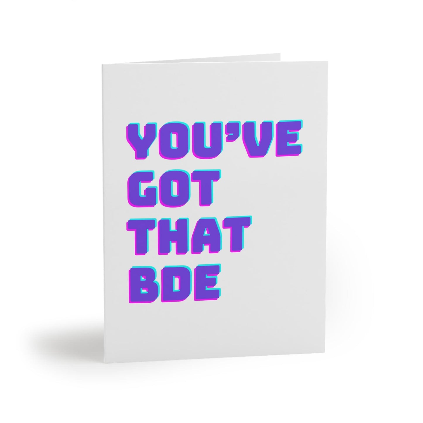 You've Got That BDE (Big Dink Energy) Pickleball Greeting Card