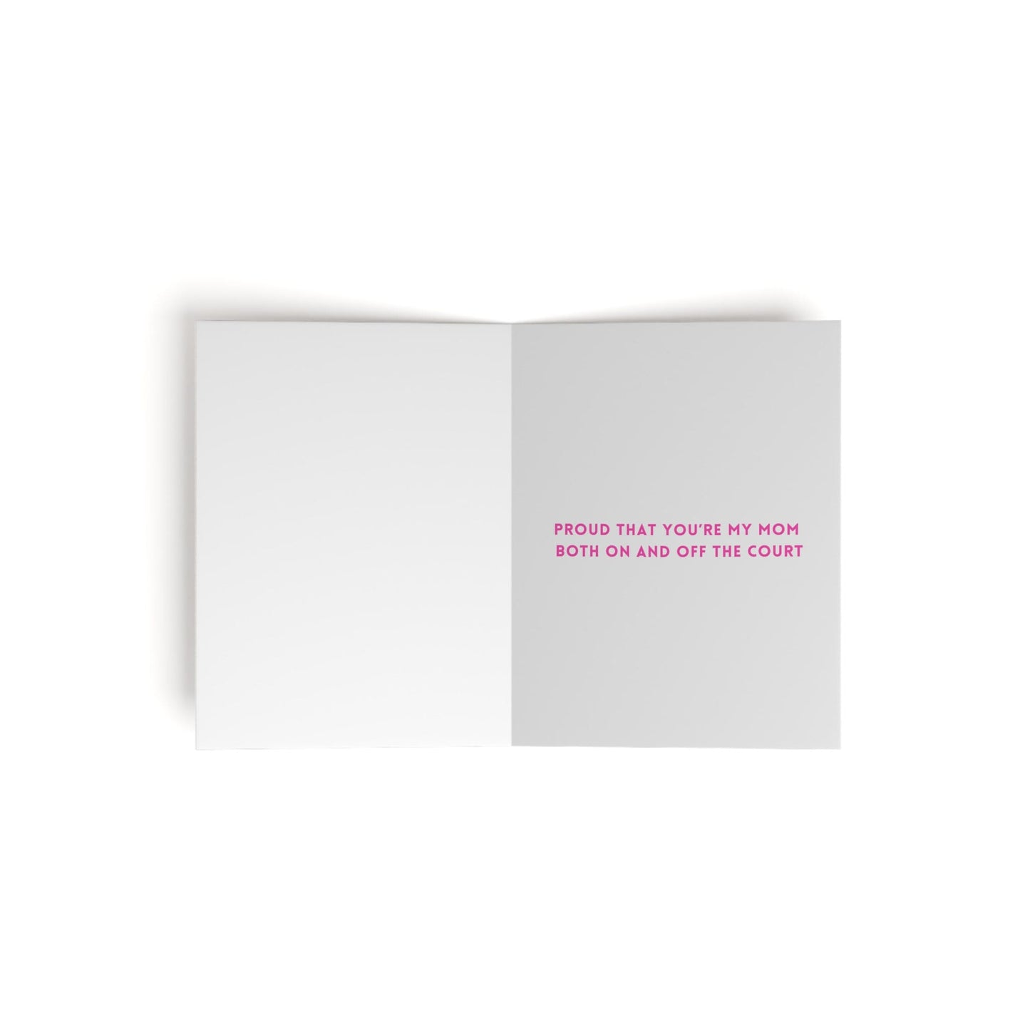 Best Pickleball Mom Ever Greeting Card