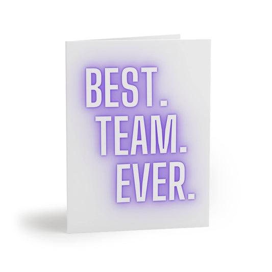 Best Team Ever Pickleball Greeting Card