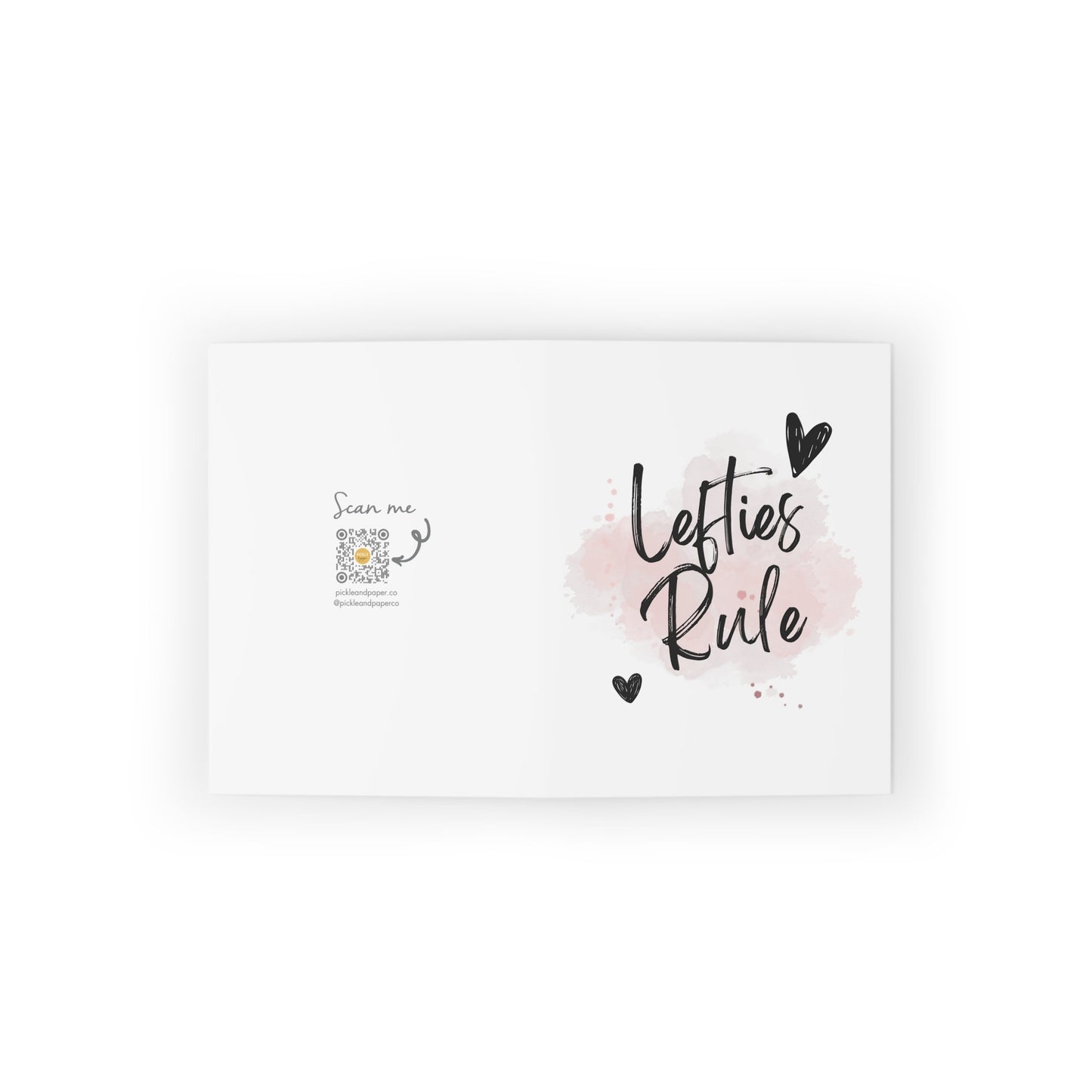 Lefties Rule Pickleball Greeting Card