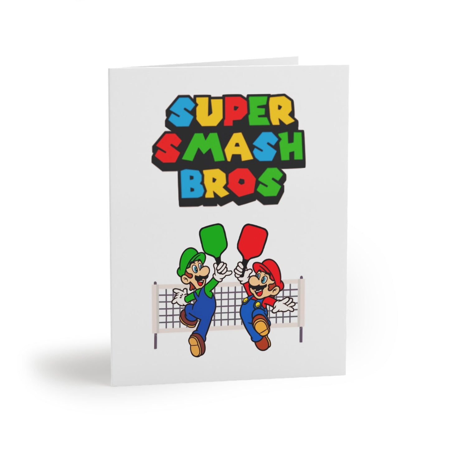 Super Smash Bros Pickleball Greeting Card