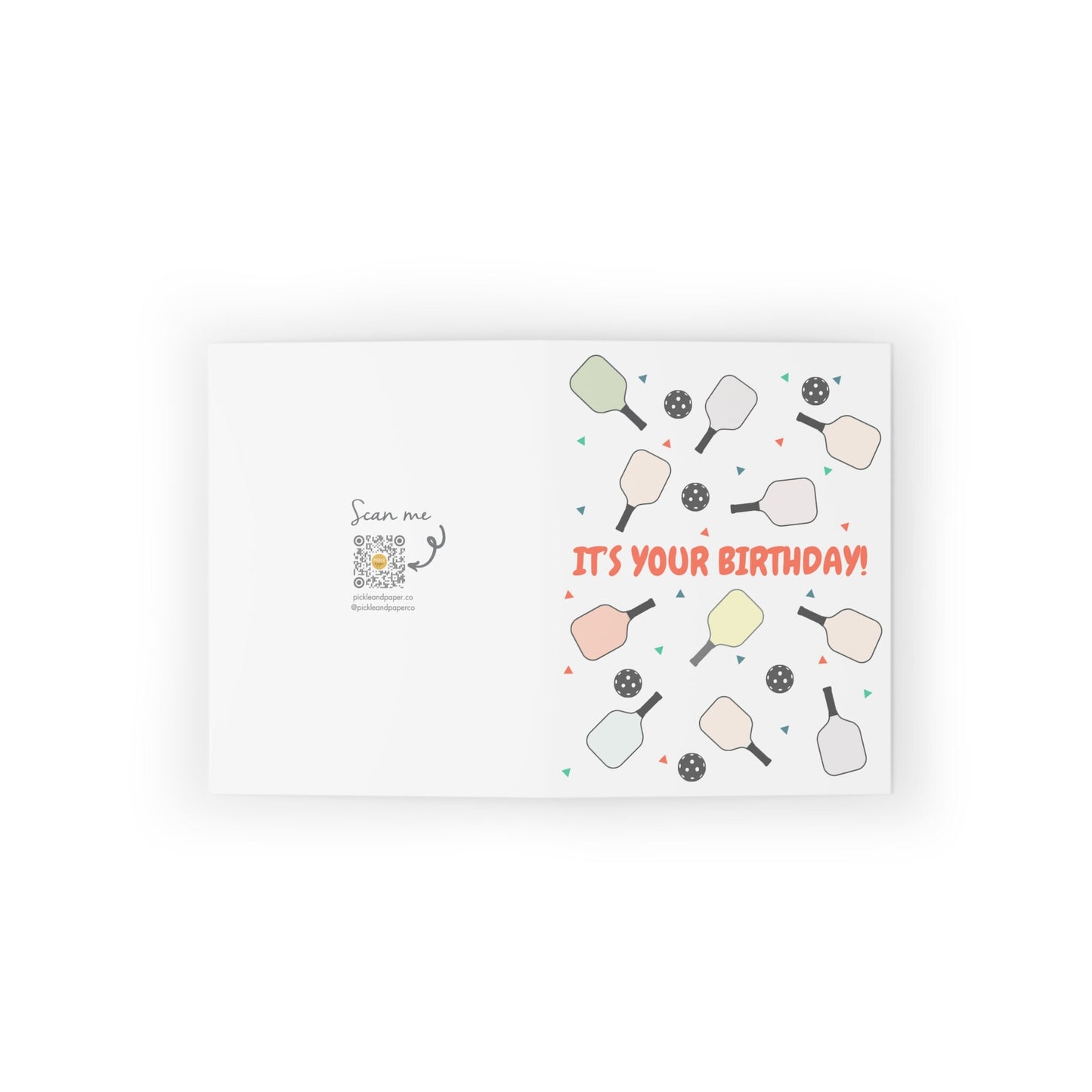 It's Your Birthday Carpe Dink-Em Pickleball Greeting Card