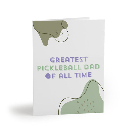 Greatest Pickleball Dad of All Time Greeting Card