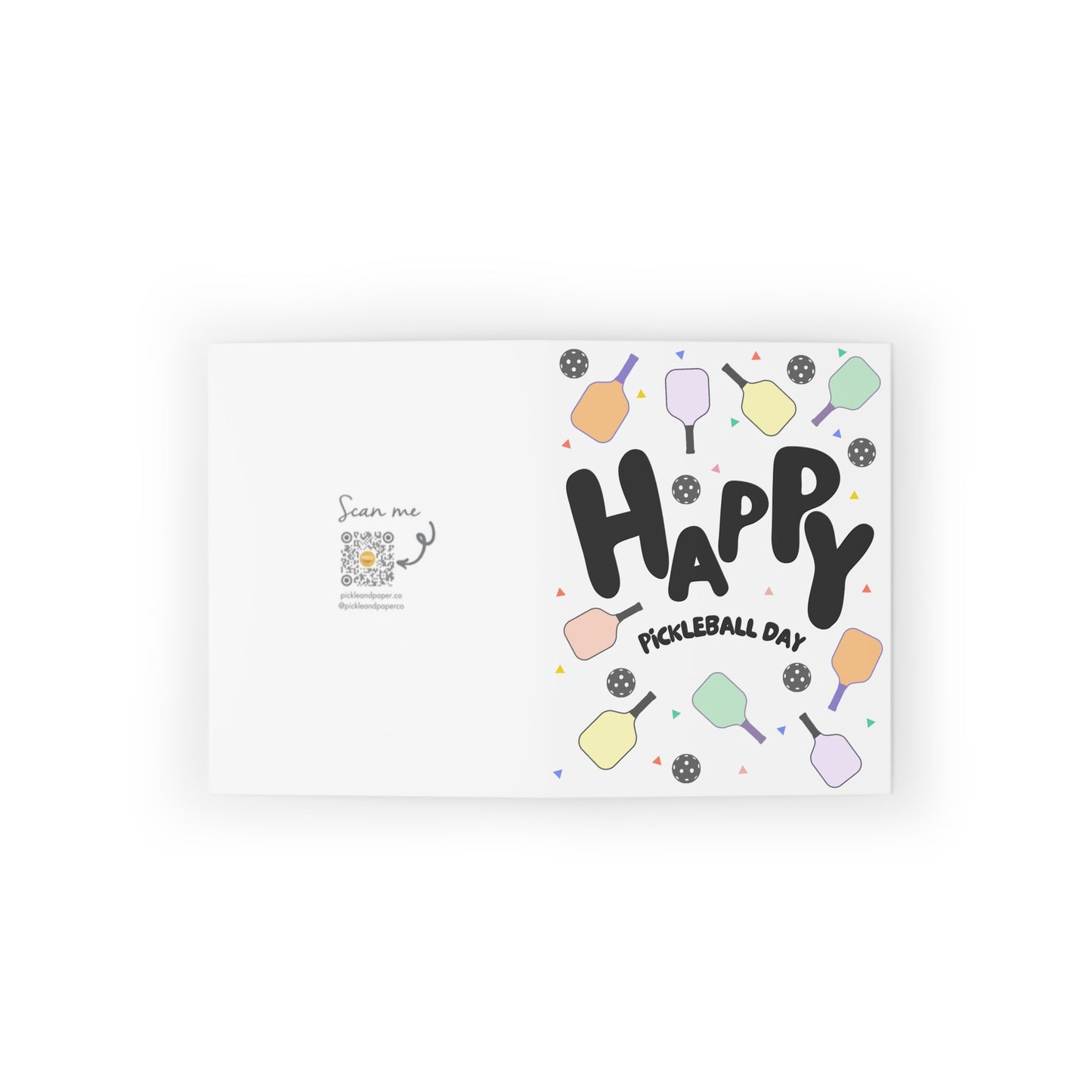 Happy Pickleball Day Greeting Card