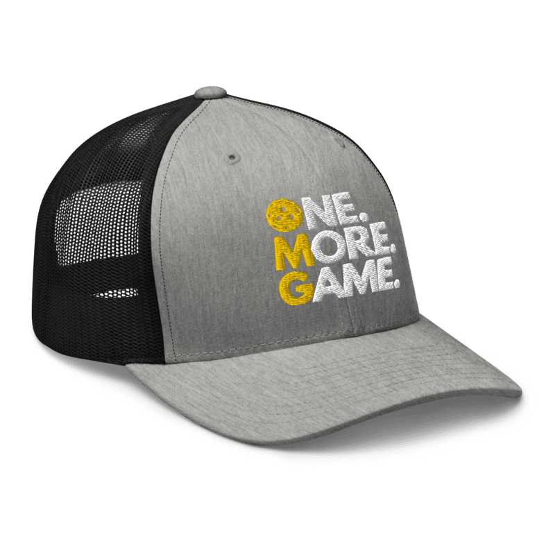 One More Game Pickleball Trucker Hat