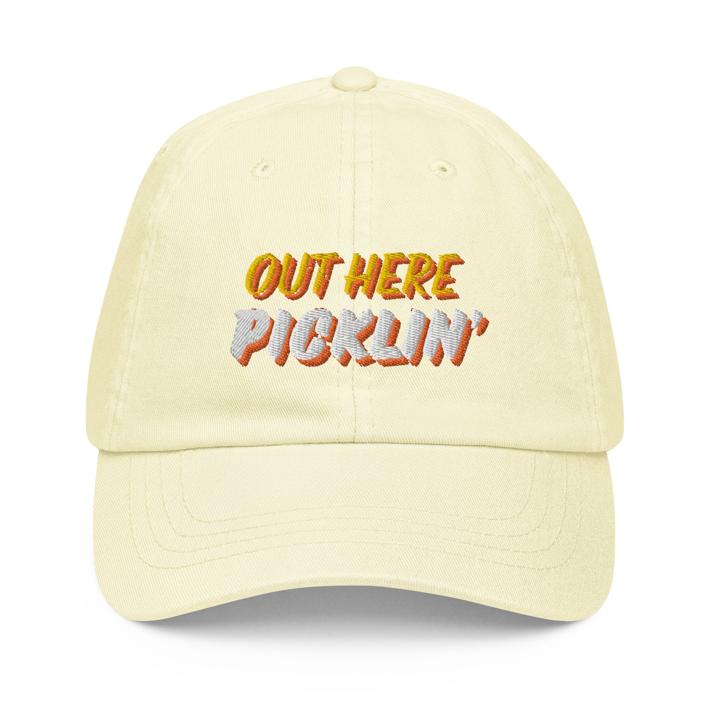 Out Here Picklin' Pastel Pickleball Hat