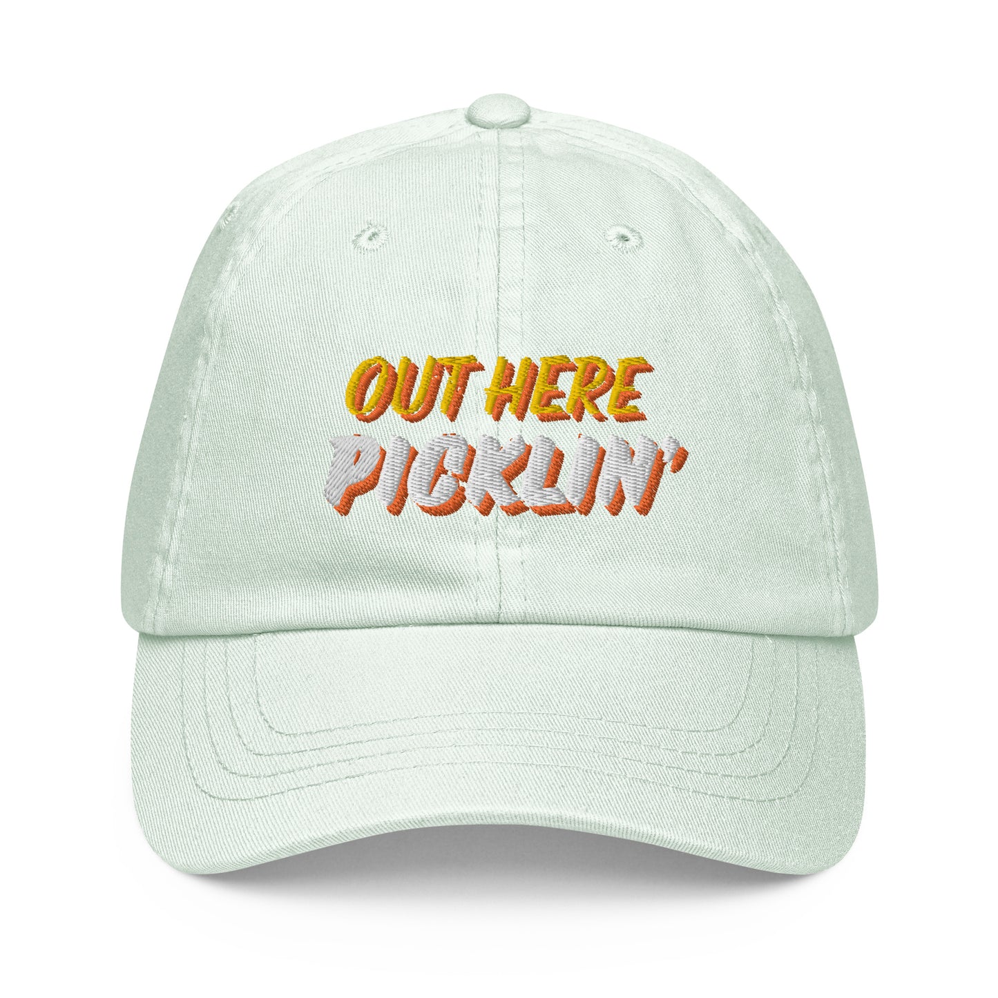 Out Here Picklin' Pastel Pickleball Hat